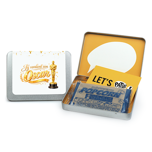 Geschenkenblik voor Pathé Giftcard