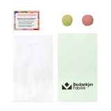 Zaadbommetjes in pergamijn zakje met eigen ontwerp
