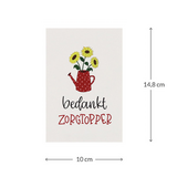 Bedankt zorgtoppers - Maatgeving
