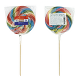 Ik fladder er vandoor - Lolly met gepersonaliseerde sticker