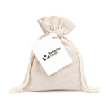 Brievenbus bedankje - Zaden in linnenzakje met ansichtkaart