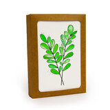 Het bedankje verpakt in kraftpapieren uitdeeldoosje