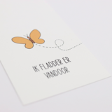 Ik fladder er vandoor&nbsp;- Bloembollen in buidel // Eef