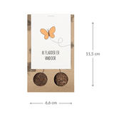 Ik fladder er vandoor&nbsp;- Bloembollen in buidel // Eef