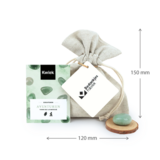 Bedankt voor de samenwerking - Edelsteen in linnenzakje // Maartje