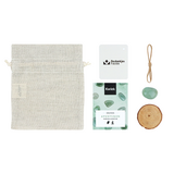 Ik fladder er vandoor - Edelsteen in linnenzakje // Eef