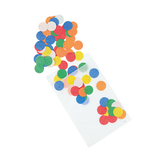 Ronde groeiconfetti - circa 100 stuks