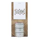 Collega bedankt - Kaarsenzandtas met 3 blikjes // Eef