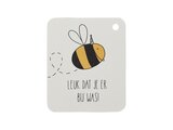 Tuinzaden zaaien - zaden in linnenzakje - Leuk dat je er bij was! - kindertraktatie - label voorkant