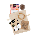 Bedankje zaden in linnenzakje - Bedankt voor de samenwerking - Inhoud