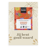 Jij bent goud waard - zaden op kaart // Lane