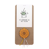 Gelukshanger in buidel - Jij verdient al het geluk - Hoofdfoto