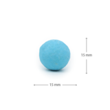 Zaadbommetjes in buidel - Maatgeving zaadbommetje