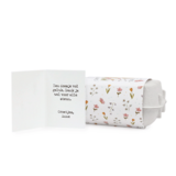 Zaadbommetjes in eierdoosje - Zijaanzicht met mini kaartje en persoonlijke tekst