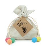 Zaadbommetjes in linnenzakje - Butterfly with me - Hoofdfoto