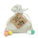 Zaadbommetjes in linnenzakje - Op naar een goede samenwerking - Hoofdfoto