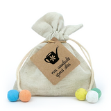 Zaadbommetjes in linnenzakje - Met aandacht groeit alles - Hoofdfoto