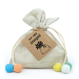 Zaadbommetjes in linnenzakje - Een zakje vol strooigoed - Hoofdfoto