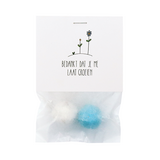 Zaadbommetjes in pergamijn zakje met klapkaartje - Bedankt dat je me laat groeien - Hoofdfoto