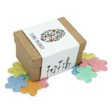 Groeiconfetti in papier mach&eacute; doosje - Fleurige Paasdagen - Hoofdfoto