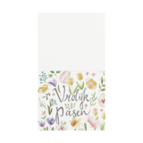 Vrolijk Pasen - Groeiconfetti in pergamijn zakje met klapkaartje // Mijksje