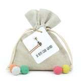 Zaadbommetjes in linnenzakje - Jij bent goud waard - Hoofdfoto