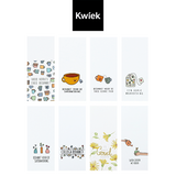 Brievenbus bedankje - Thee in kraft buidel met ansichtkaart