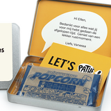 Geschenkenblik voor Pathe Giftcard - Met persoonlijke tekst op inleg