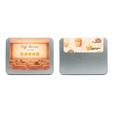 Geschenkenblik - Voor- en achterkant 'Vijf sterren voor jou' wikkel