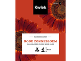 Rode zonnebloem zaden -  Kwiek Uitdeel zakjes (UITVERKOCHT)