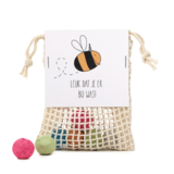 Zaadbommetjes in netzakje - Leuk dat je er bij was! - Hoofdfoto
