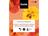 Biologische Oost-Indische kers zaden -  Kwiek Uitdeel zakjes (UITVERKOCHT)