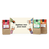 Bloembollen in houtenkistje - Vooraanzicht - Applaus voor je inzet