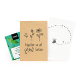Zaden in kraft zakje - Together we will grow further - Hoofdfoto