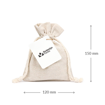 Bedankt voor de samenwerking - Zaadbommetjes in linnenzakje // Maartje