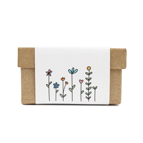 Plant je dromen - Groeiconfetti in papier maché doosje // Eef
