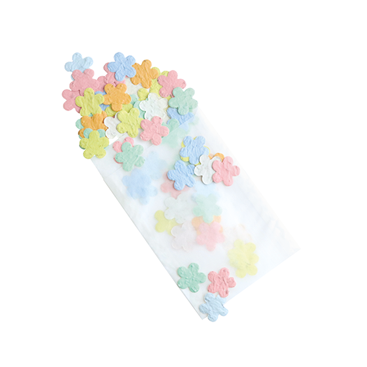 Bloemetjes groeiconfetti - circa 100 stuks