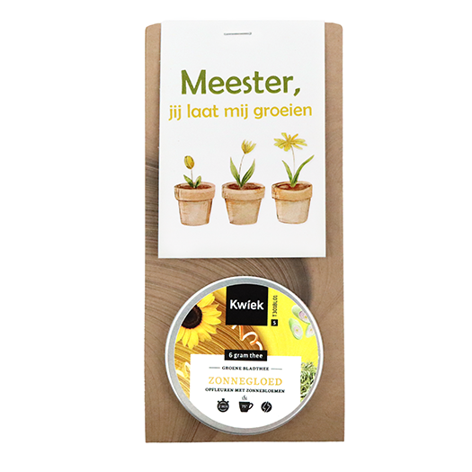 Meester, jij laat mij groeien - Thee in buidel // Eef