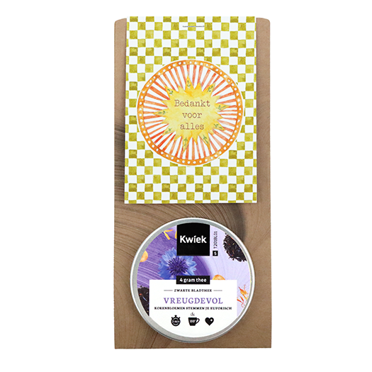 Bedankt voor alles - Thee in buidel // Mijksje