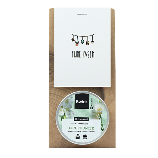 Fijne Pasen - Kaarsenzand in buidel // Eef