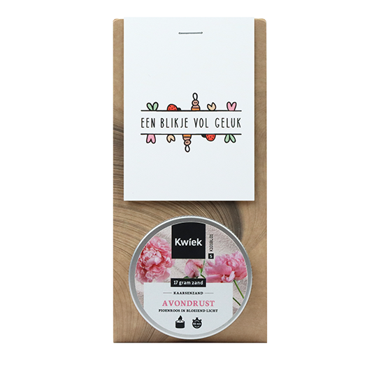 Een blikje vol geluk - Kaarsenzand in buidel // Eef