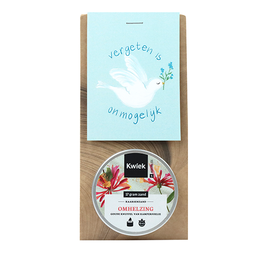 Vergeten is onmogelijk - Kaarsenzand in buidel // Mijksje