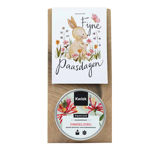 Fijne Paasdagen - Kaarsenzand in buidel // Mijksje