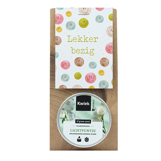 Lekker bezig - Kaarsenzand in buidel // Mijksje