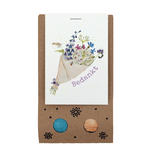 Zaadbommetjes in buidel - Bedankt - Hoofdfoto