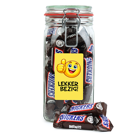 SnoepPot mini snickers - Lekker bezig - Hoofdfoto