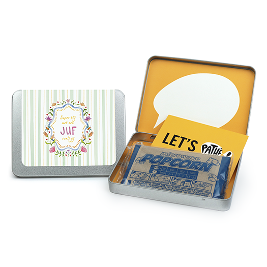 Geschenkenblik voor Pathe Giftcard - Super blij met een juf zoals jij - Hoofdfoto