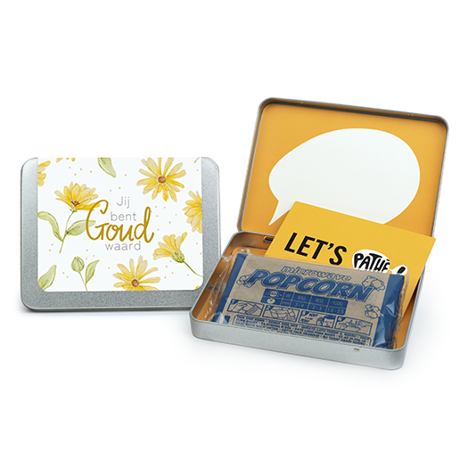 Geschenkenblik voor Pathe Giftcard - Jij bent goud waard - Hoofdfoto