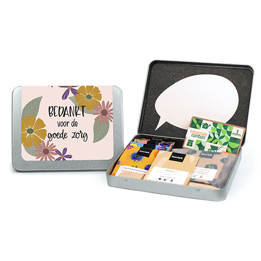 Geschenkenblik voor Nationale Tuinbon Giftcard - Bedankt voor de goede zorg - Hoofdfoto