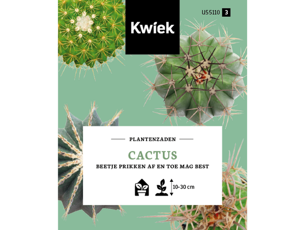 Cactus zaden -  Kwiek Uitdeel zakjes (UITVERKOCHT)